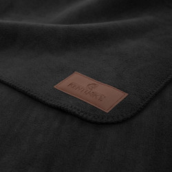 Couverture Séchante Carré Heavy Kentucky Noir