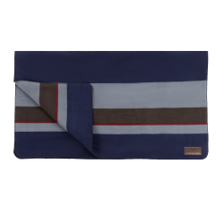 Droogdeken Ruit Heavy Stripes Kentucky Marine Marineblauw