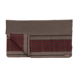 Couverture Séchante Carré Heavy Fishbone Kentucky Bordeaux