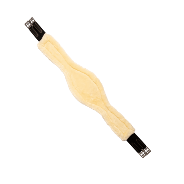 Anatomische singel schapenwol Kentucky Zwart