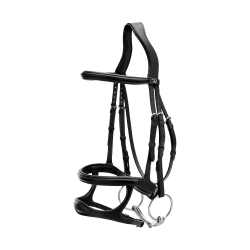 Hoofdstel Dubbele Neusriem New English Collection by Dy'on Hoofdstel Dubbele Neusriem New English Collection by Dy'on