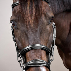 Bridon Double Muserolle New English Collection by Dy'on Noir