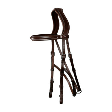 Bridon Hackamore US Collection by Dy'on Brun Marron Bridon Hackamore US Collection by Dy'on Brun Marron