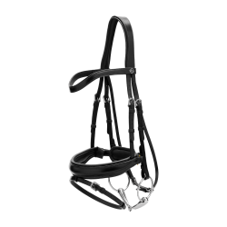 Bridon Muserolle Combinée Large Working By Dy'on Noir