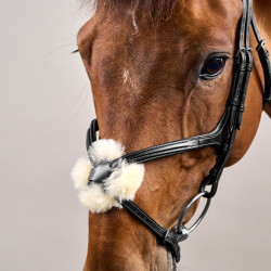 Bridon Muserolle Croisée New English Collection by Dy'on Noir