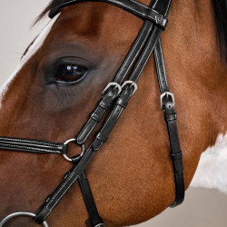 Bridon Muserolle Gekruist Working By Dy'on Zwart