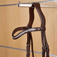 Frontal en V Demi Swarovski Blanc New English Collection by Dy'on Noir