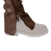 Lange Leren Chaps Dy'on Bruin