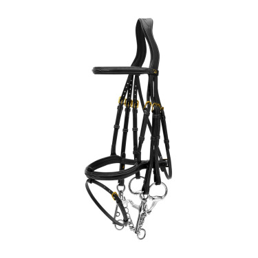 Bride Muserolle Combinée D Collection by Dy'on Noir