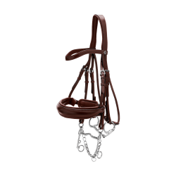 Bride Muserolle Large Mat Working By Dy'on Brun Marron