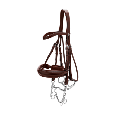 Bride Muserolle Large Mat Working By Dy'on Brun Marron