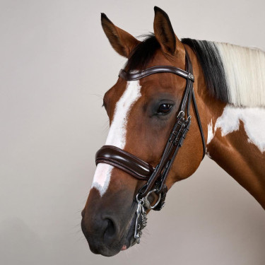 Bride Muserolle Large Mat Working By Dy'on Brun Marron