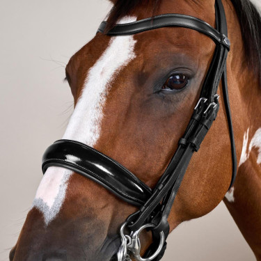 Bride Muserolle Large Vernie Working By Dy'on Noir