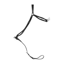 Jachtborsttuig met Martingaal New English Collection by Dy'on Zwart Jachtborsttuig met Martingaal New English Collection by Dy'on Zwart