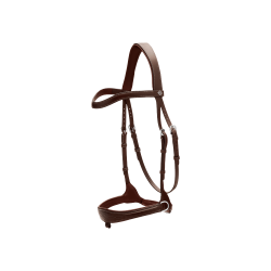 Bridon Working by Dy'on avec liberté de mouvement Marron