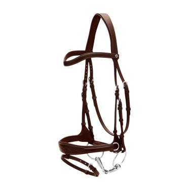 Bridon Working by Dy'on avec liberté de mouvement Marron