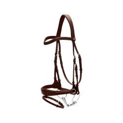 Bridon Working van Dy'on met bewegingsvrijheid Bruin