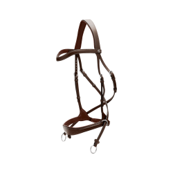 Bridon Working by Dy'on avec liberté de mouvement Marron