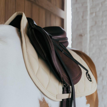 Tapis de selle Kentucky Wave Jumping Beige Tapis de selle Kentucky Wave Jumping Beige