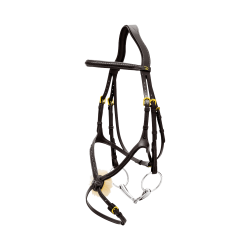 Gevlochten Mexicaanse Neusriem Hoofdstel D Collection Dy'on Zwart Gevlochten Mexicaanse Neusriem Hoofdstel D Collection Dy'on Zwart