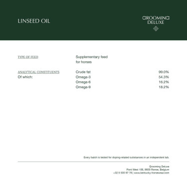 Lijnzaadolie Grooming Deluxe van Kentucky