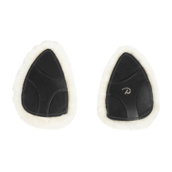 Pad de protection de collier de chasse en mouton Vegan Dy'on Noir