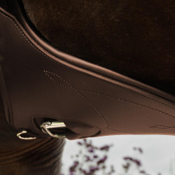 Sangle Bavette Anatomique Kentucky Marron