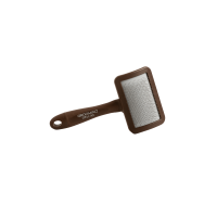 Borstel om klittenbandsluitingen schoon te maken Grooming Deluxe Beige