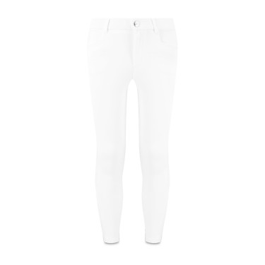 Pantalon Miami City Kentucky grip genoux fille Blanc