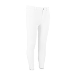 Pantalon Miami City Kentucky grip genoux fille Blanc