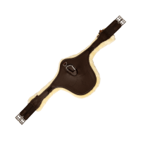 Anatomisch Kentucky singel met schapenvacht Zwart Anatomisch Kentucky singel met schapenvacht Zwart