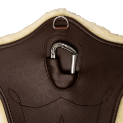 Sangle bavette Kentucky anatomique mouton Marron