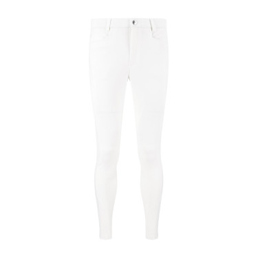Pantalon d'équitation Kentucky Mexico grip genoux homme Blanc