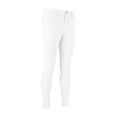 Pantalon d'équitation Kentucky Mexico grip genoux homme Blanc