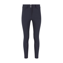 Pantalon d'équitation Kentucky Miami full grip femme Marine Bleu marine