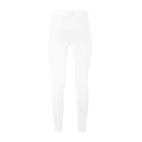 Pantalon d'équitation Kentucky Miami grip genoux femme Blanc