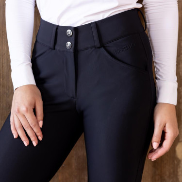 Pantalon d'équitation Kentucky Miami grip genoux femme Marine Bleu marine