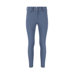 Pantalon d'équitation Kentucky Miami grip genoux femme Bleu océan