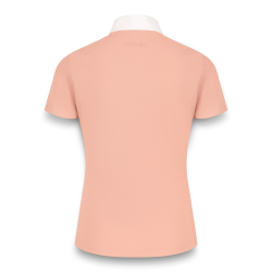 Polo de concours Kentucky Tokyo manches courtes fille Vieux rose