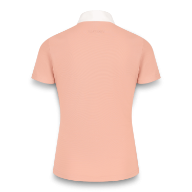 Polo de concours Kentucky Tokyo manches courtes fille Vieux rose
