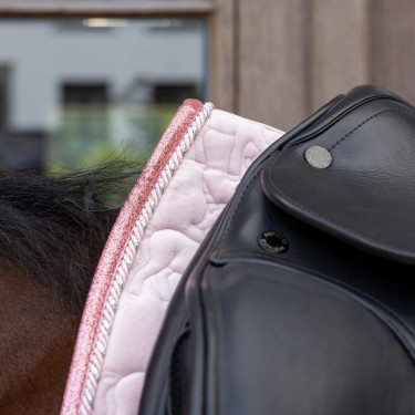 Zadeldek Kentucky Glitter Eenhoorn Lichtroze Zadeldek Kentucky Glitter Eenhoorn Lichtroze