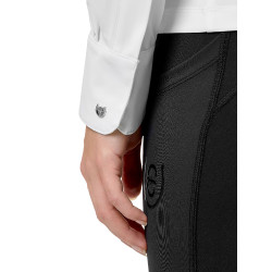Chemise manches longues Equestrian Stockholm Performance femme Blanc