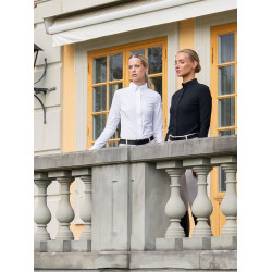 Chemise manches longues Equestrian Stockholm Performance femme Blanc