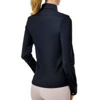 Chemise manches longues Equestrian Stockholm Performance femme Noir