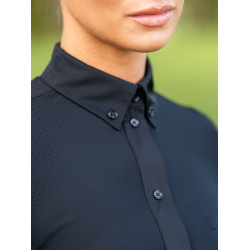 Dameslangarmshirt Equestrian Stockholm Performance Zwart Dameslangarmshirt Equestrian Stockholm Performance Zwart