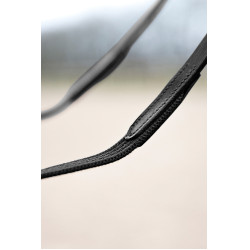 Teugels singel Horze Slender Zwart