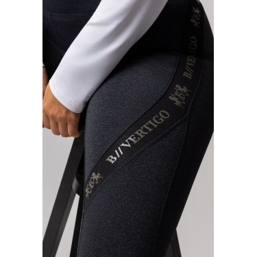 Legging B Vertigo Jenny à fond peau femme Noir