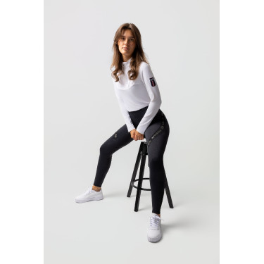 Legging B Vertigo Jenny à fond peau femme Noir