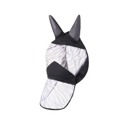Masque anti-mouches Zebra Horze Noir