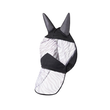 Masque anti-mouches Zebra Horze Noir